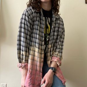 Ombré vintage flannel!